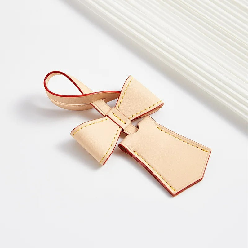 ANNA ciondolo con fiocco in pelle