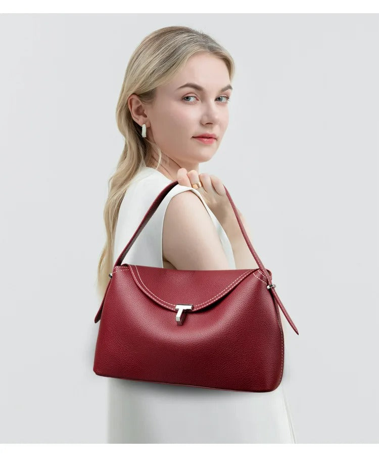 EVA borsa in pelle naturale