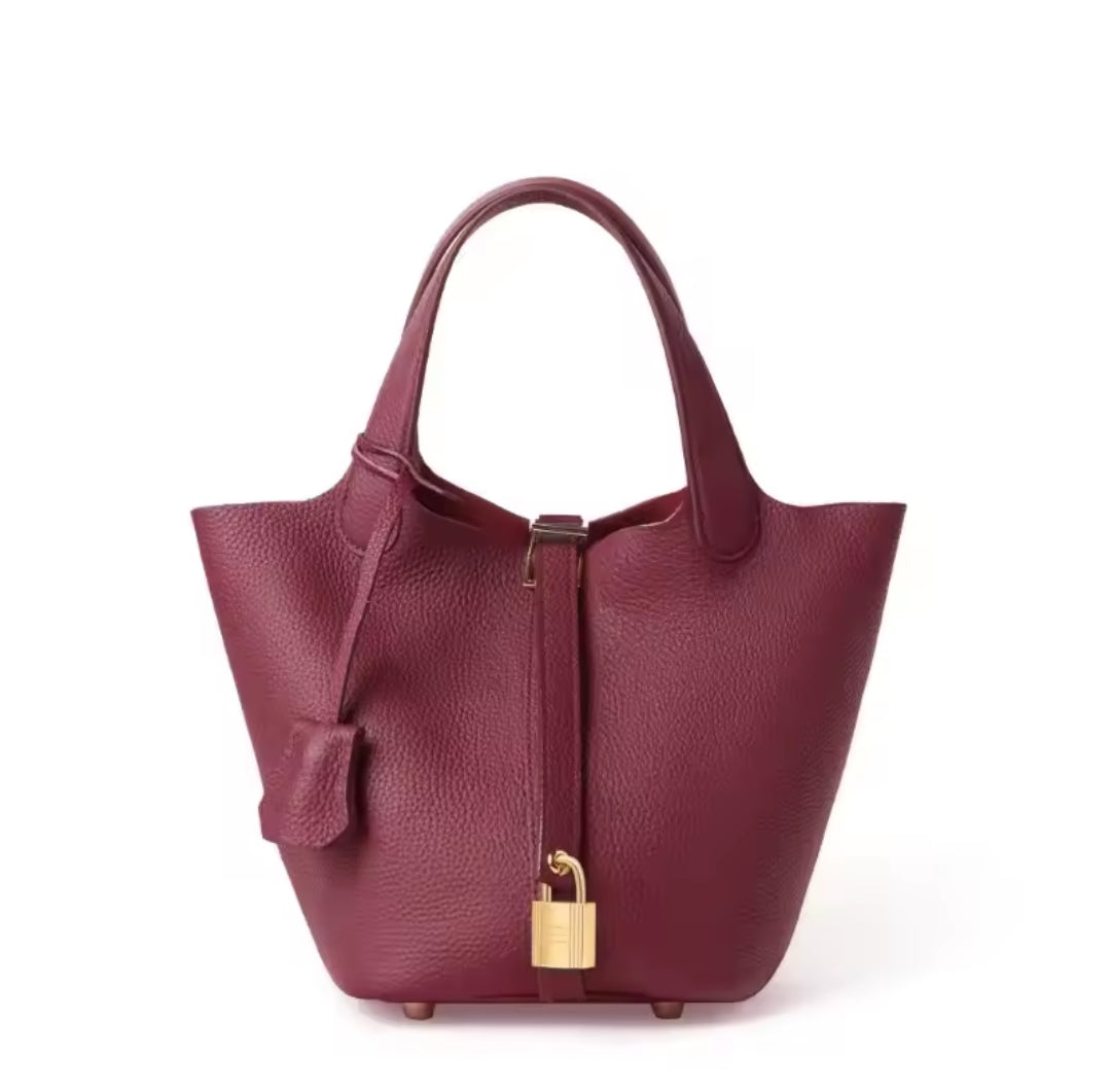 ALESSIA borsa a secchiello in pelle