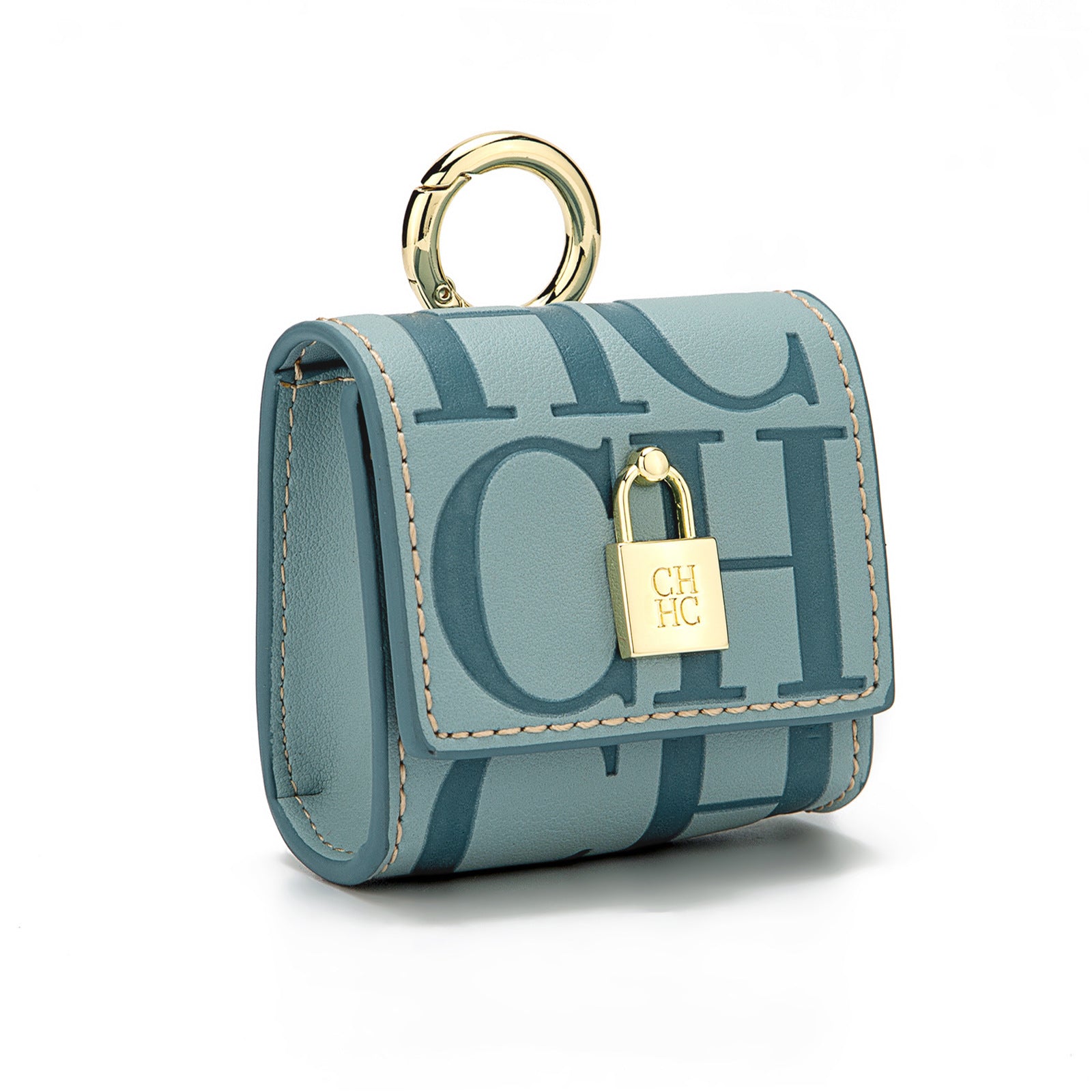 Cecilia CH - Porta Auricolari e Mini Portafoglio in Pelle