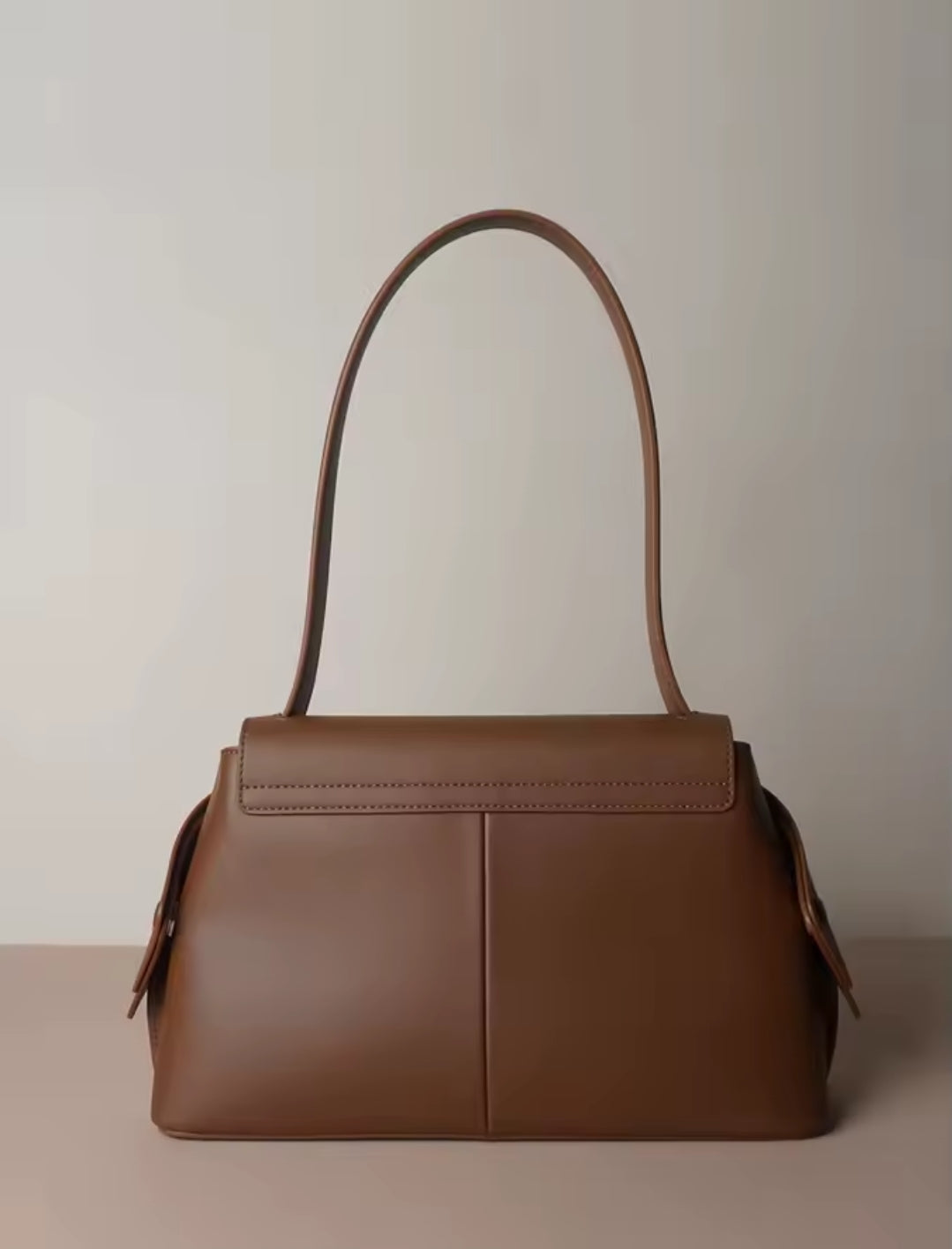 AURORA borsa in pelle con manico lungo