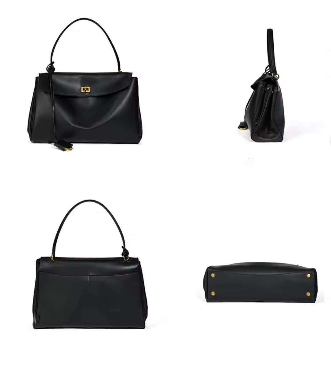 FRANCESCA borsa in pelle con cinturino