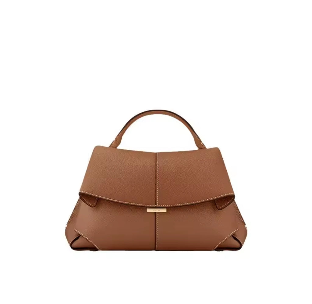 LISA borsa media in pelle