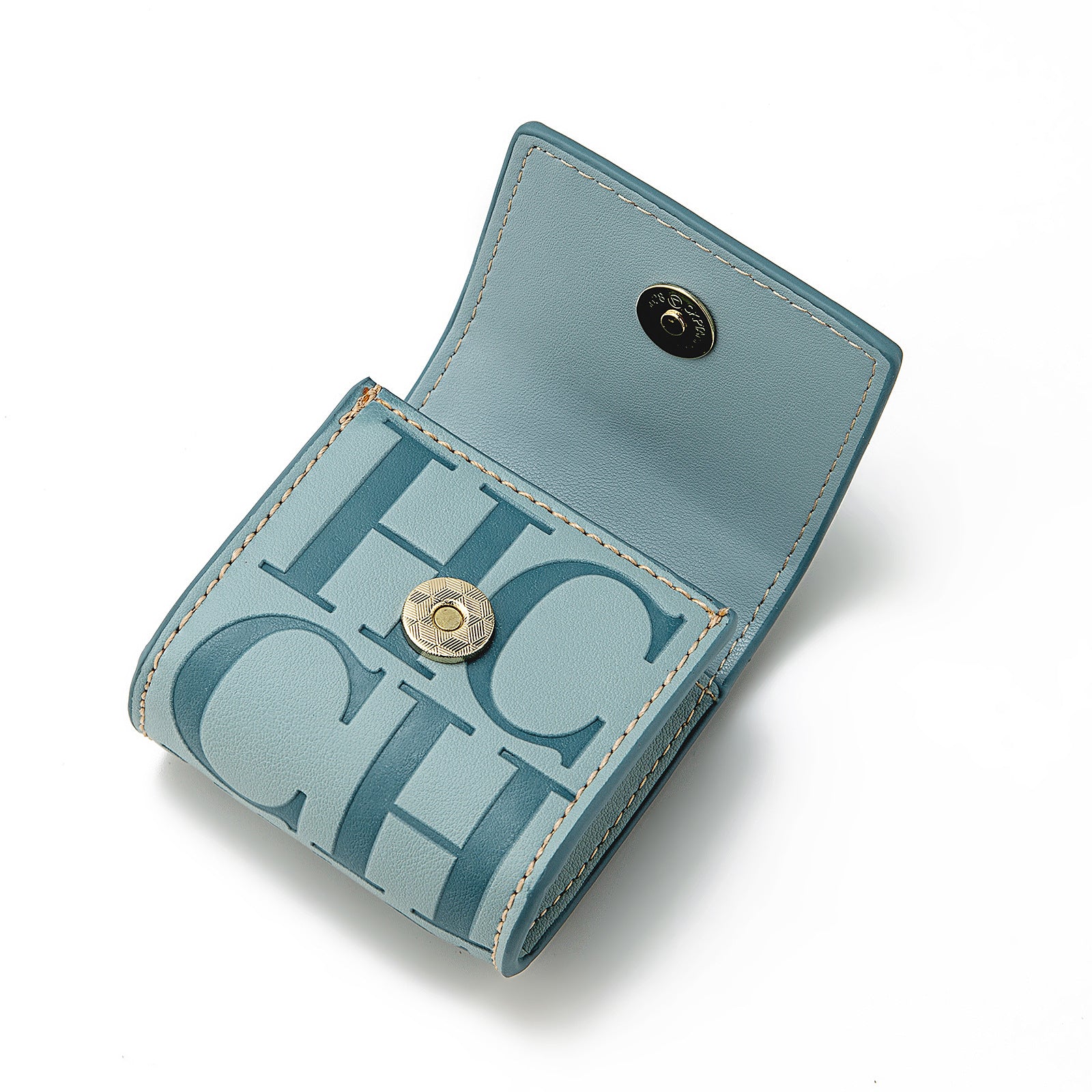 Cecilia CH - Porta Auricolari e Mini Portafoglio in Pelle