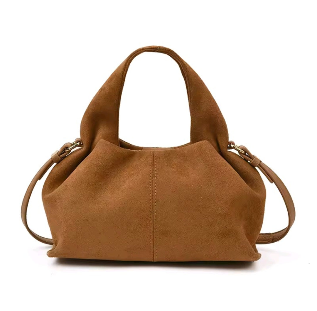 CLARISSA - Borsa Scamosciata Versatile Elegante