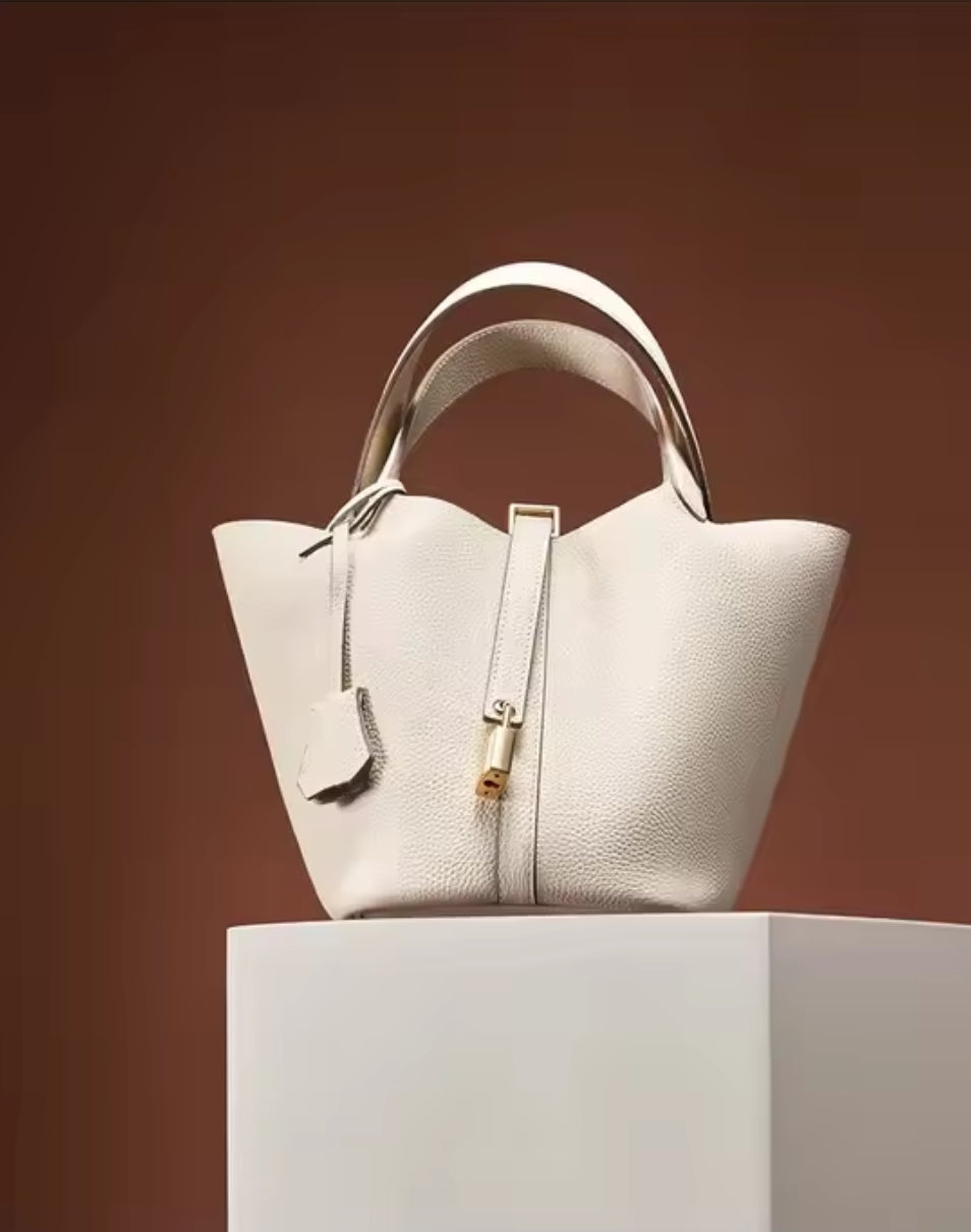 ALESSIA borsa a secchiello in pelle