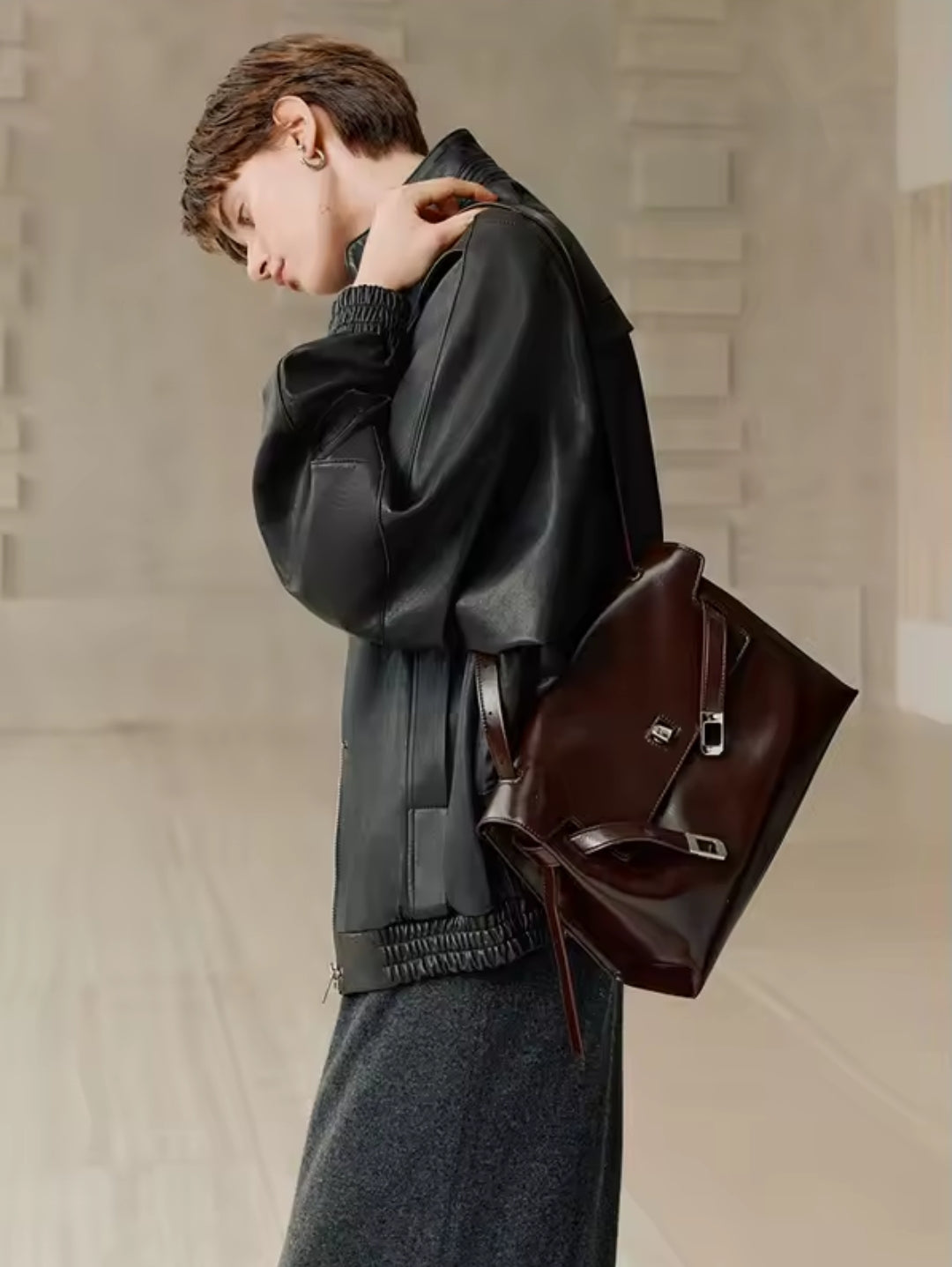 AMBRA borsa in pelle