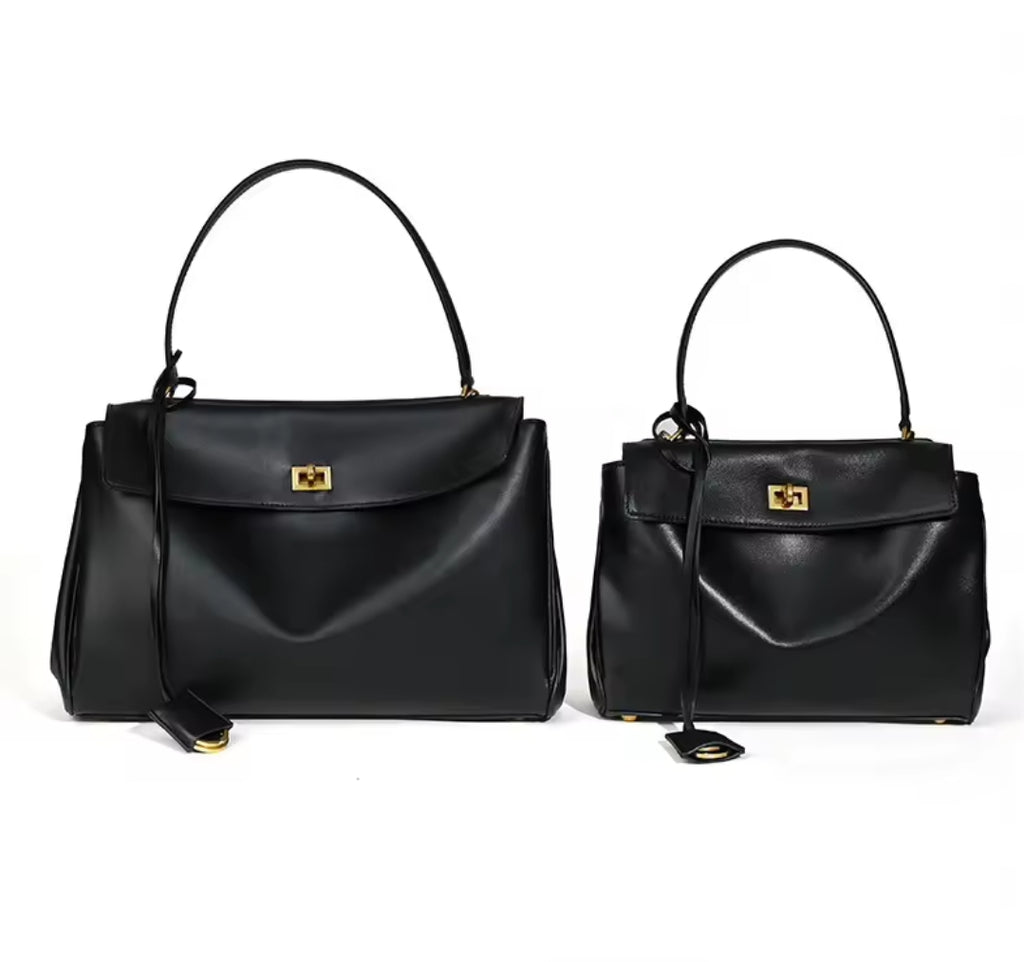 FRANCESCA borsa in pelle con cinturino