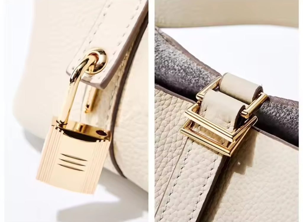 ALESSIA borsa a secchiello in pelle