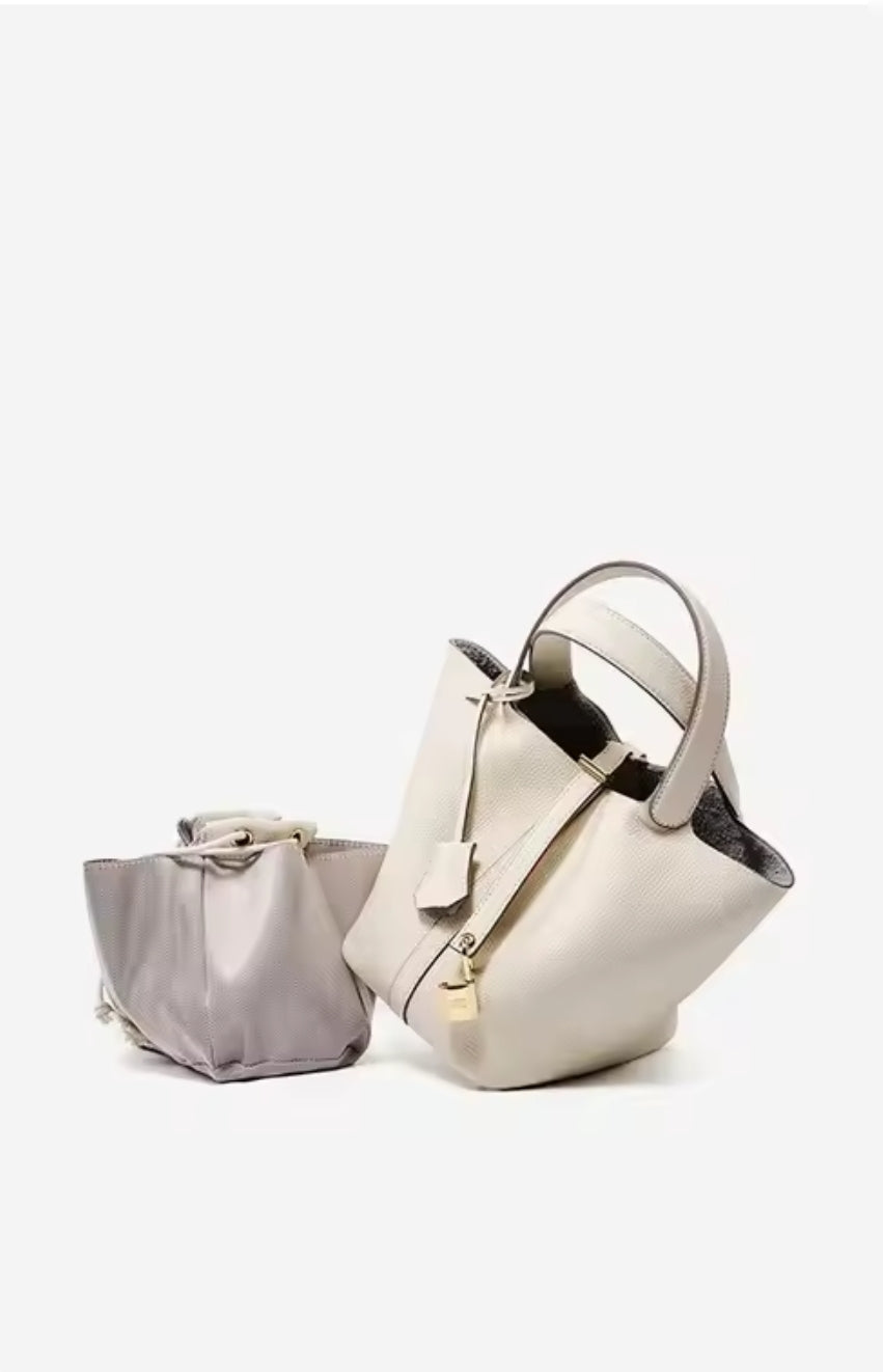 ALESSIA borsa a secchiello in pelle