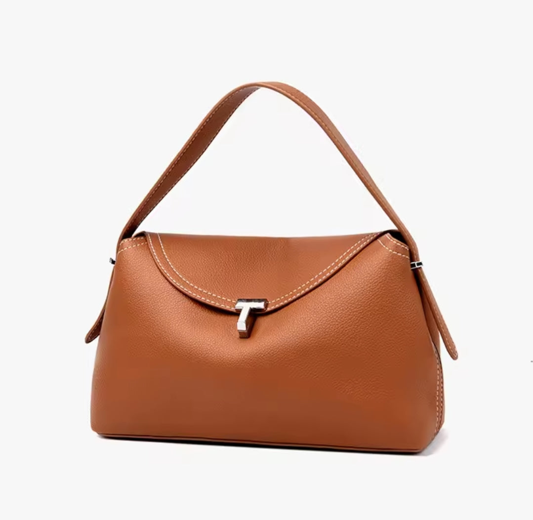 EVA borsa in pelle naturale