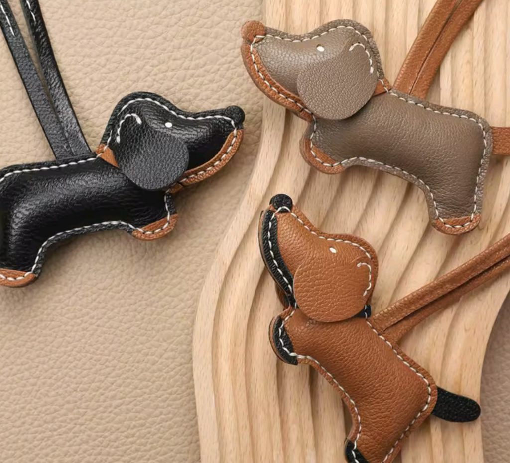 BOY ciondolo cucciolo in pelle