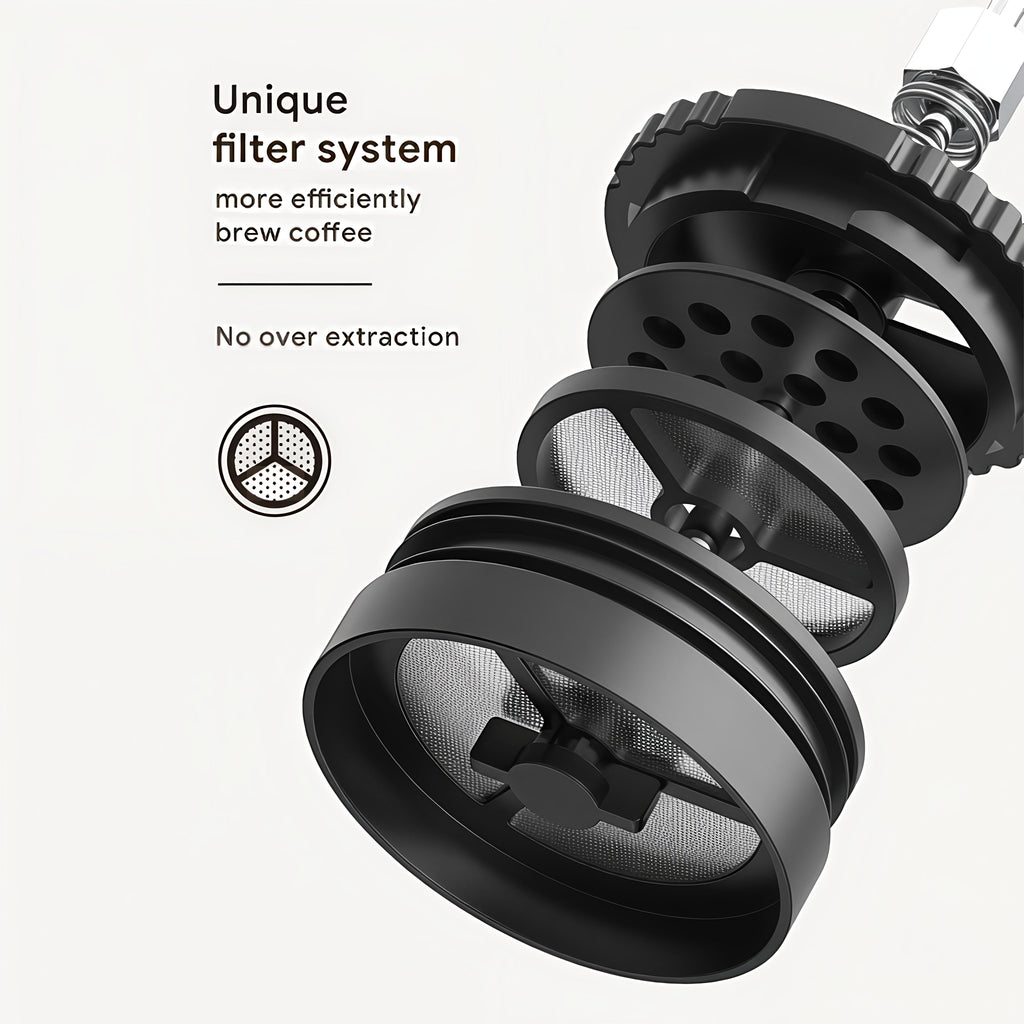 Caffettiera in Acciaio Inossidabile Premium 320ml