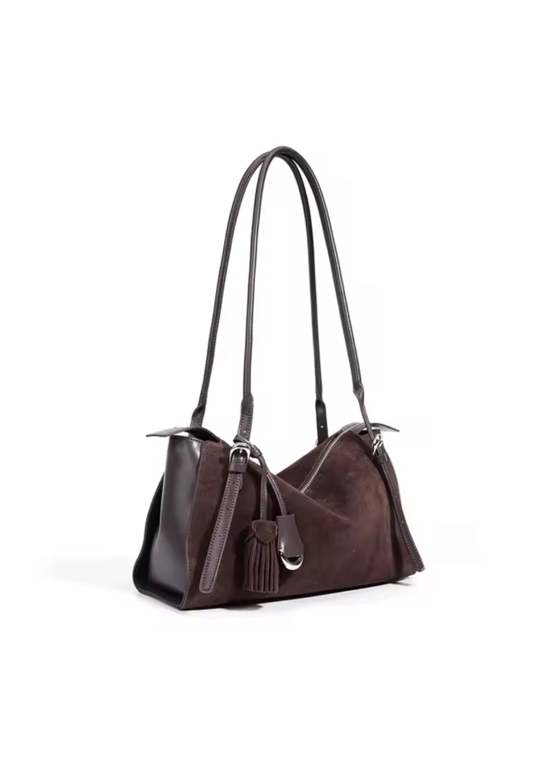 MATILDE borsa grande scamosciata