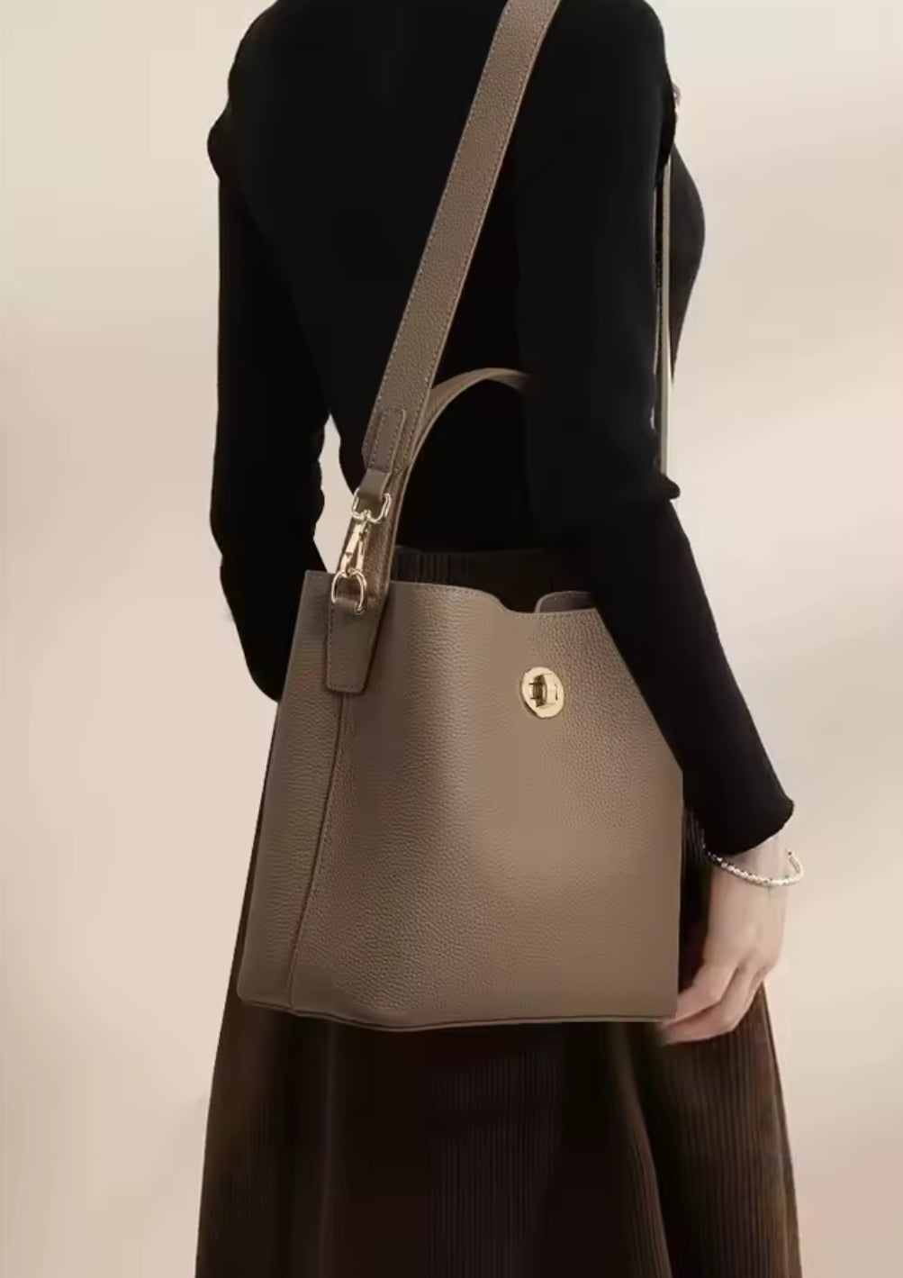 LAURA borsa in pelle retrò