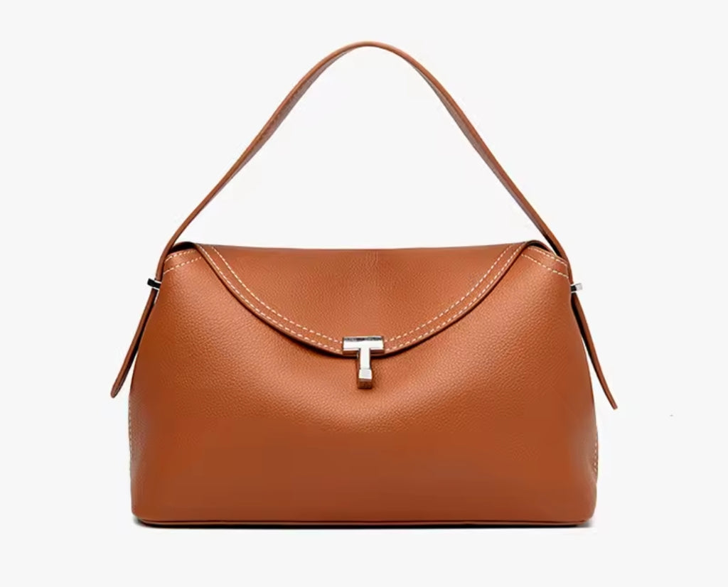 EVA borsa in pelle naturale