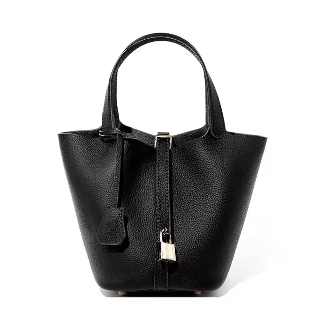 ALESSIA borsa a secchiello in pelle