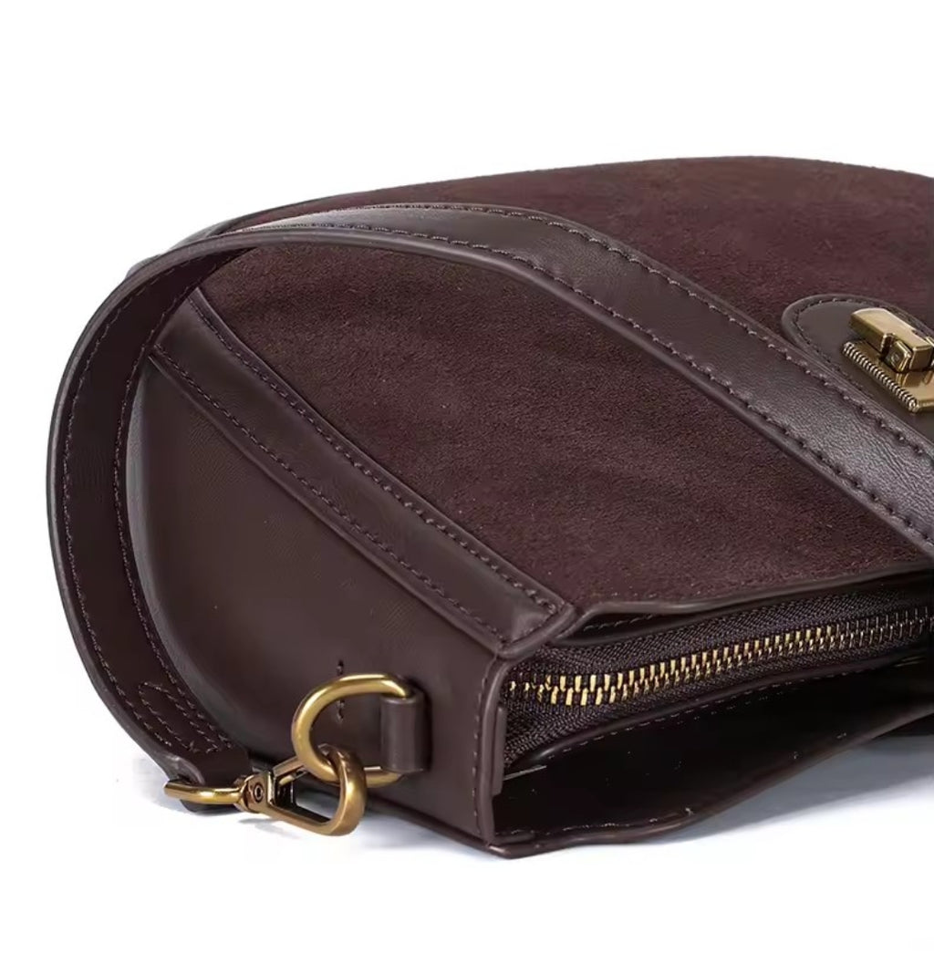 CARLA borsa scamosciata morbida