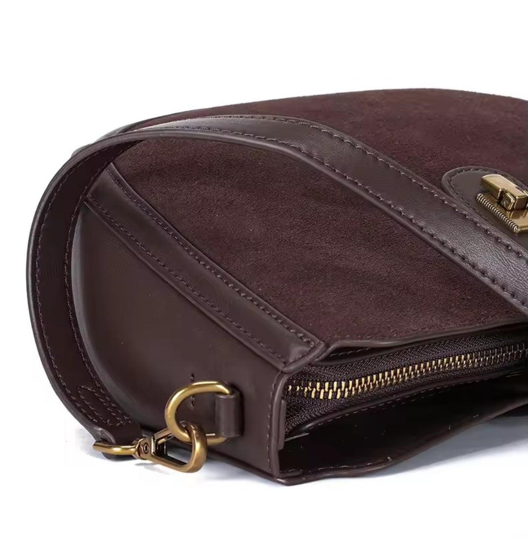 CARLA borsa scamosciata morbida