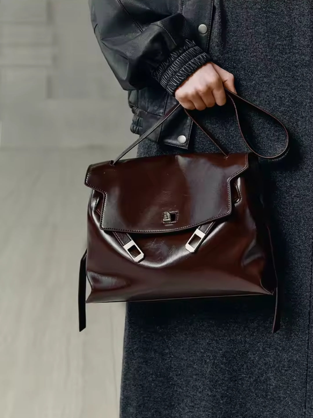 AMBRA borsa in pelle