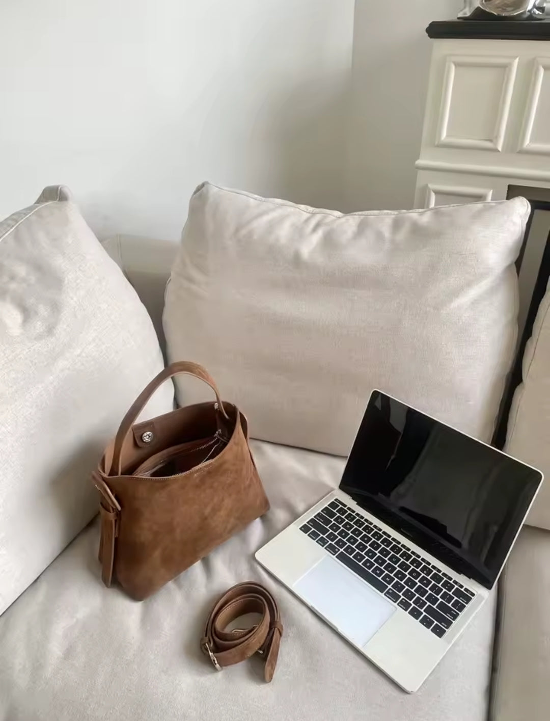 MELISSA borsa scamosciata versatile