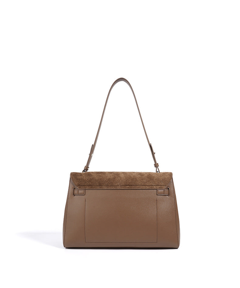 MARIA - Borsa a Tracolla in Pelle Scamosciata|Luxury Handbag