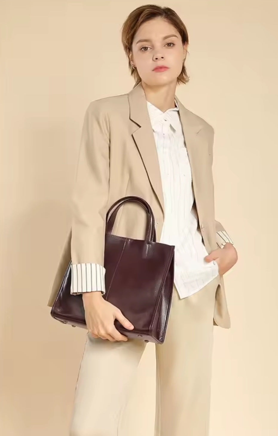 CECILIA borsa a tracolla in pelle