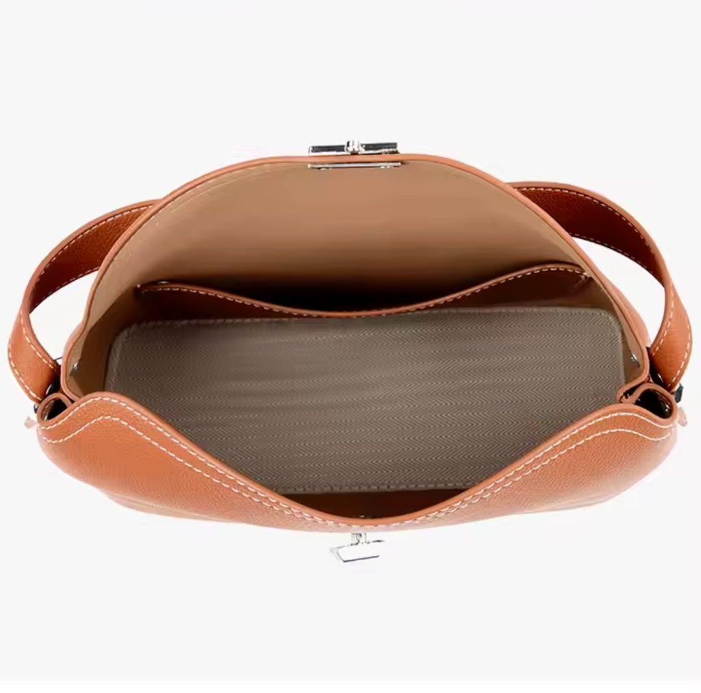 EVA borsa in pelle naturale