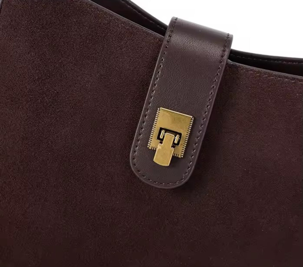 CARLA borsa scamosciata morbida