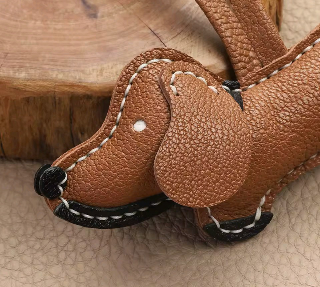 BOY ciondolo cucciolo in pelle