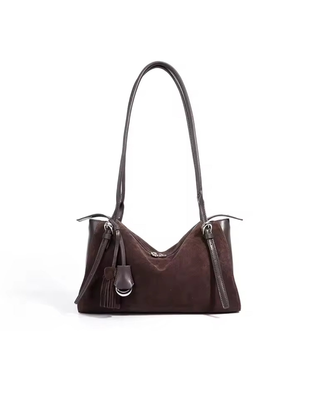 MATILDE borsa grande scamosciata