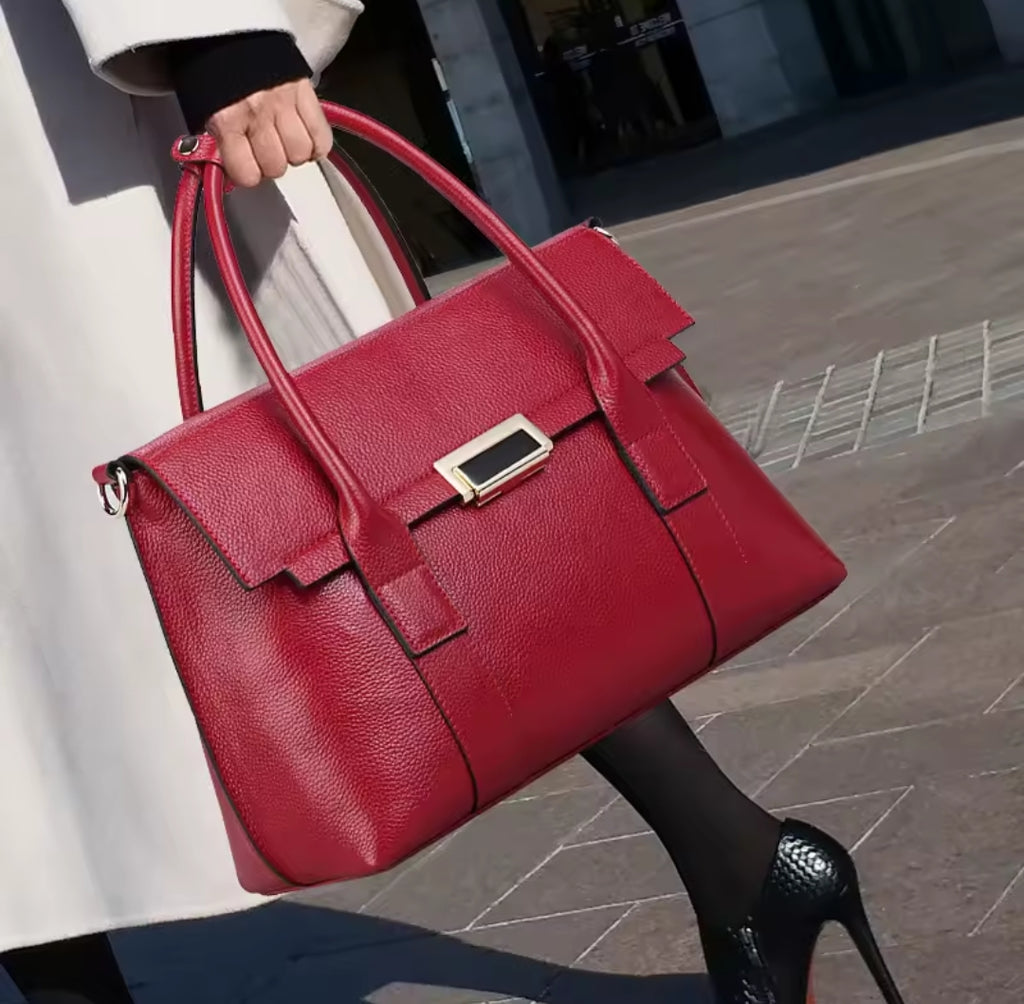 GIORGIA borsa grande in pelle