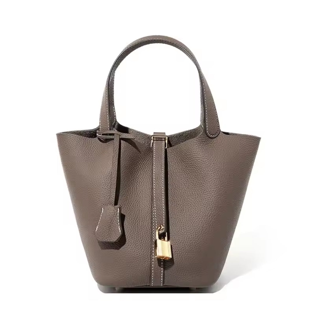 ALESSIA borsa a secchiello in pelle