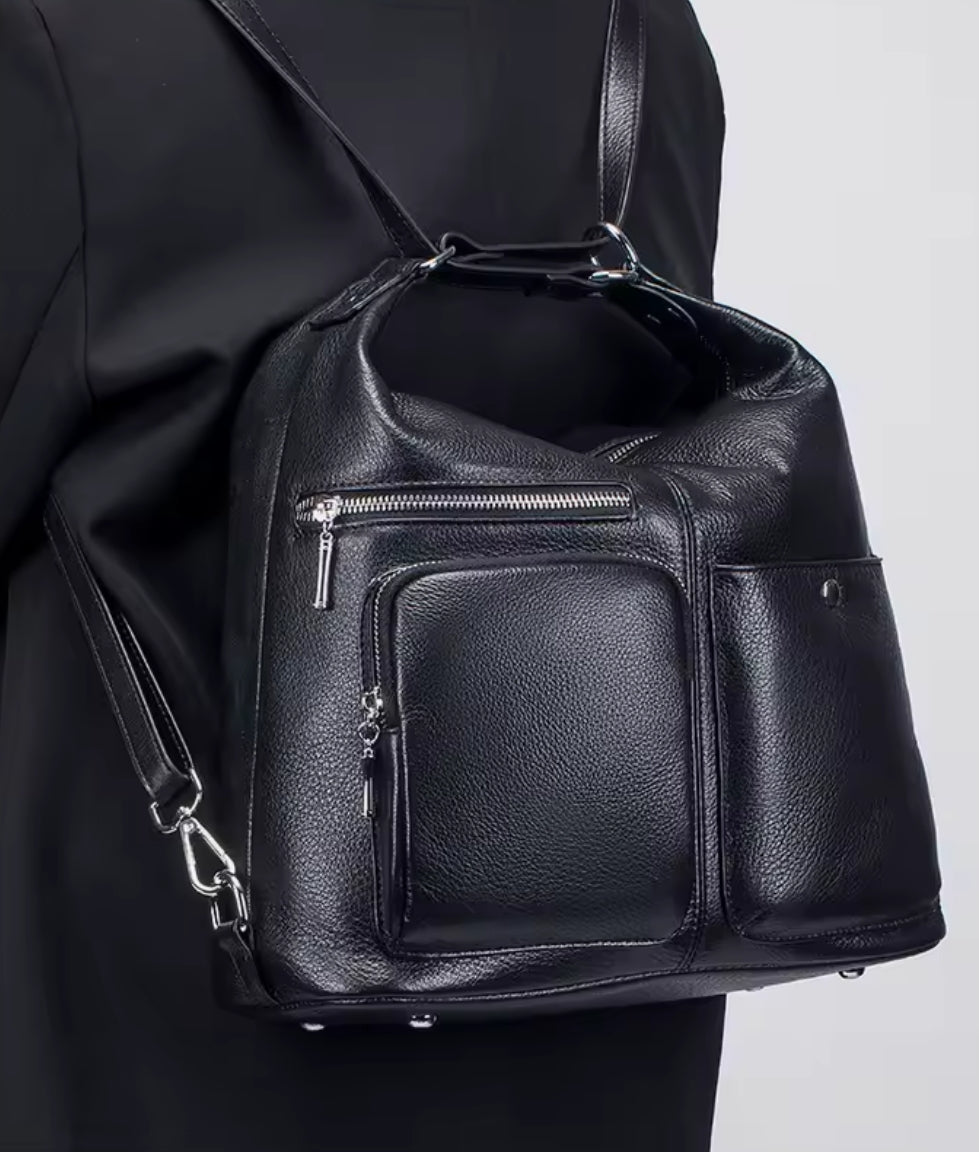 BARBARA borsa zaino in pelle