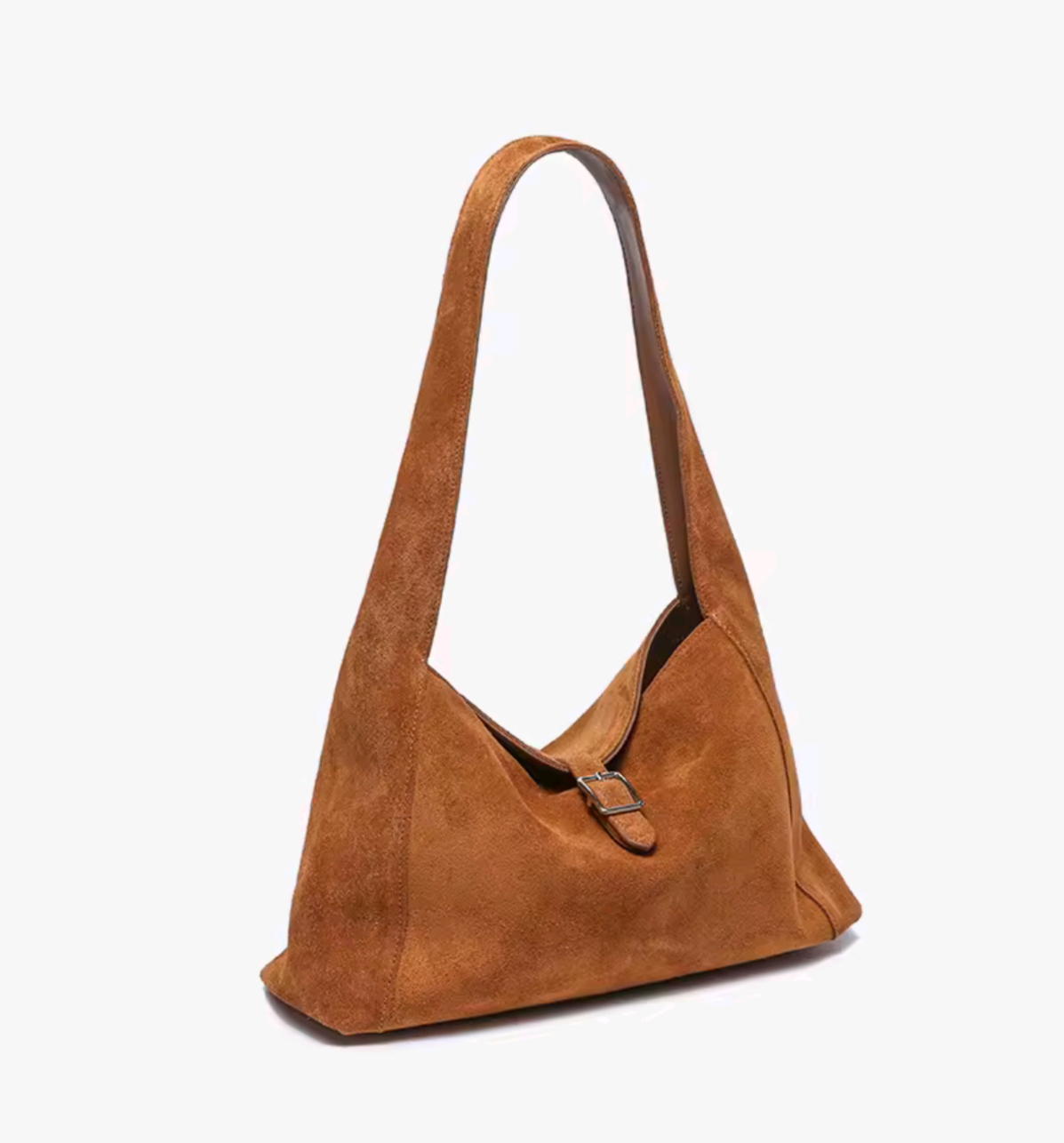 MIRANDA borsa scamosciata naturale