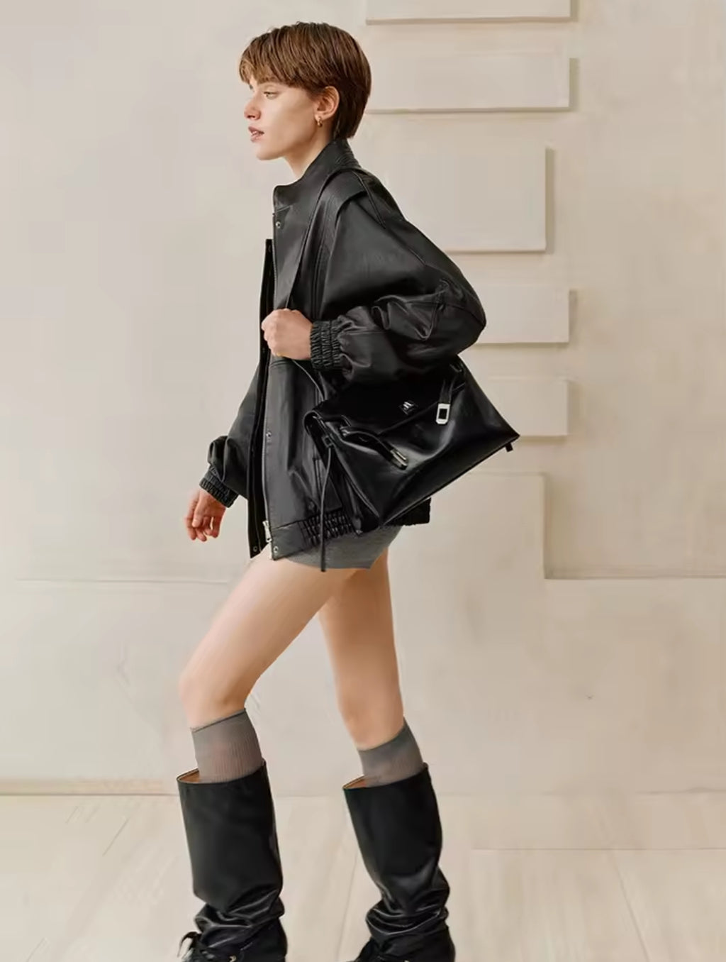 AMBRA borsa in pelle