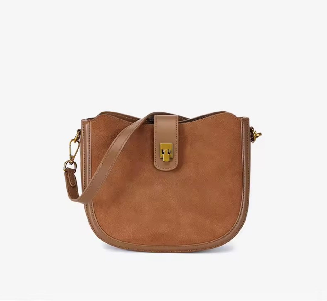 CARLA borsa scamosciata morbida